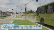 Assinada ordem de serviço para intervenções na MA-203, no Araçagi