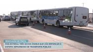 Mob entrega 3 novos ônibus para reforçar o transporte semiurbano em SL