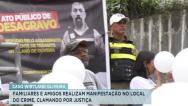 Ato público em repúdio a morte de agente da SMTT reúne amigos e familiares da vítima