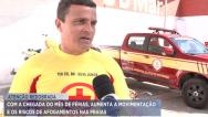 Com as férias, aumenta movimentação e riscos de afogamentos nas praias 