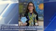 Estudante maranhense conquista pódio em competição internacional de matemática 
