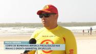 Corpo de Bombeiros reforça fiscalização nas praias e orienta banhistas em São Luís 