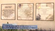 Praça do Folclore Valdelino Cécio é entregue à população no Centro da capital