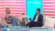 Vem Comigo recebe conselheiro de saúde sobre tratamento do HIV