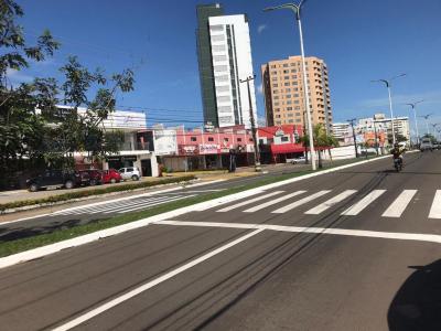 São Luís: prefeitura amplia sinalização horizontal em ruas e avenidas da capital