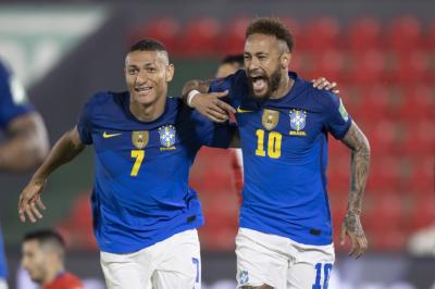 Eliminatórias: Neymar chega a 11 gols e iguala Zico e Romário na artilharia