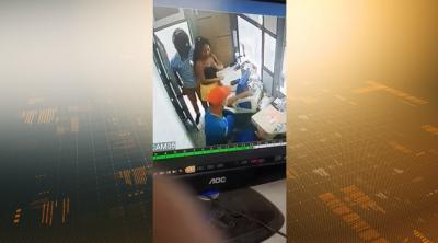 Assalto a casa lotérica é flagrado por câmera em Matinha
