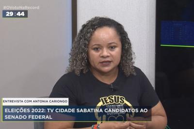 Antonia Cariongo quer investir em pesquisa científica para melhorar sistema de saúde