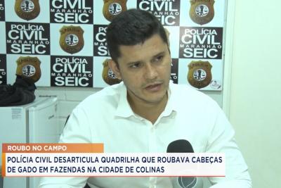 Colinas: operação integrada combate furto de gado