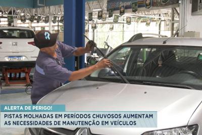 Chuvas: pista molhada aumenta necessidade de manutenção em veículos