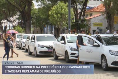 Motoristas apontam queda na procura por serviços de taxi