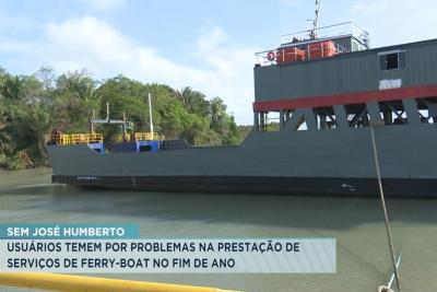 Usuários do ferryboat temem problemas no final do ano