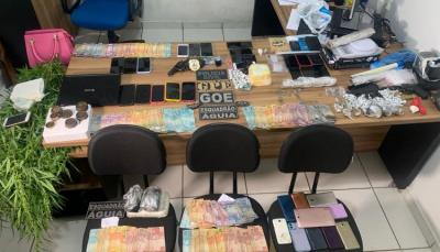 Balsas: polícia apreende grande quantidade de dinheiro e drogas