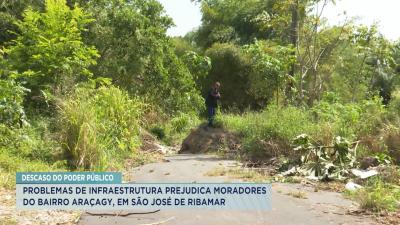 Em São José de Ribamar, moradores reclamam de infraestrutura