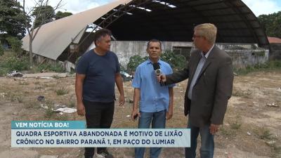 Moradores reclamam de infraestrutura em Paço do Lumiar
