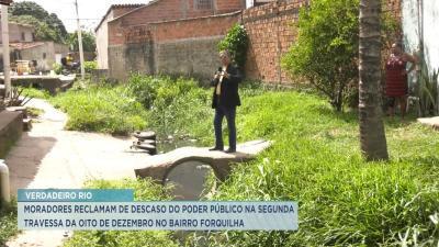 Moradores reclamam de infraestrutura no bairro Forquilha, em São Luís