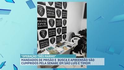 PC-MA realiza operação para combater crimes de tráfico de drogas em São Luís e Timon