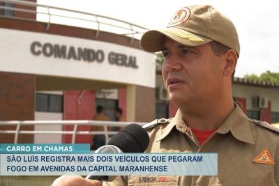 São Luís: 2 incêndios de carros foram registrados no fim de semana