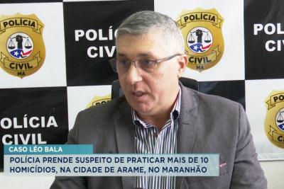 Arame: preso suspeito de praticar homicídios no Maranhão