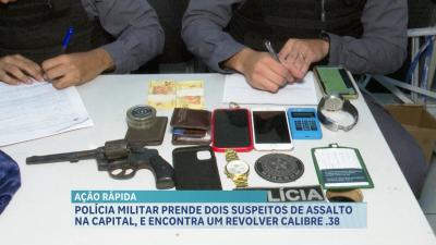 Polícia Militar prende suspeitos de assaltos no Parque Shalom