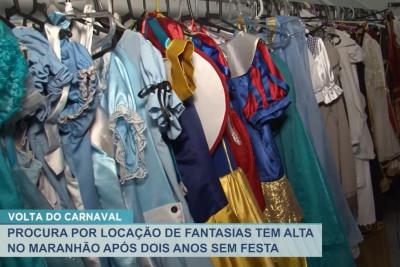 Procura por locação de fantasias no Carnaval tem alta no MA