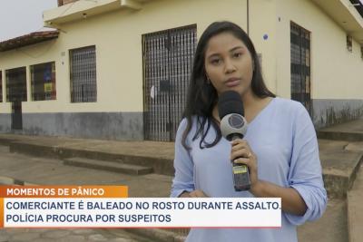 Comerciante é baleado no rosto durante assalto no bairro Jardim