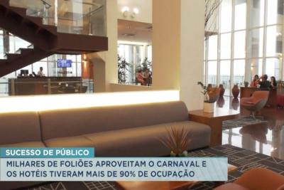 São Luís: milhares de foliões ocupam mais 90% dos hotéis durante o Carnaval