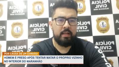 Arari: homem é preso por tentativa de homicídio