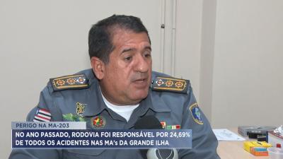 MA-203 foi responsável por 24% de todos os acidentes em MA’s da Grande Ilha
