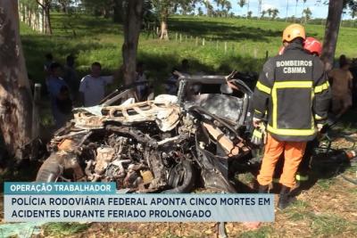 Dia do Trabalhador: PRF aponta 5 mortes em acidentes durante feriado no MA