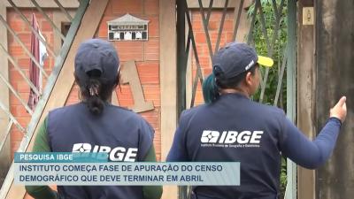 IBGE entra em fase de apuração do censo que deve terminar em abril 