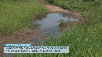 Moradores do Residencial Safira pedem por melhorarias de infraestrutura
