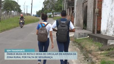 Por falta de segurança ônibus deixa de circular no bairro Tajaçuaba, zona rural de São Luís