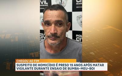 Homem é preso quase 20 anos após assassinar vigilante em São Luís
