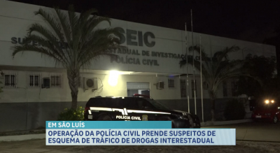 Operação da polícia civil apreende suspeitos de esquemas de drogas