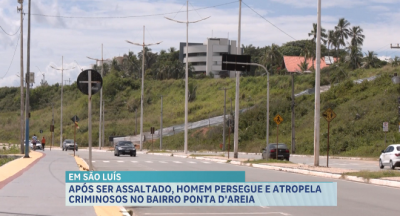 Homem é vítima de assalto na Avenida Litorânea, em São Luís