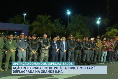 Polícia reforça prevenção e combate à criminalidade na Grande Ilha