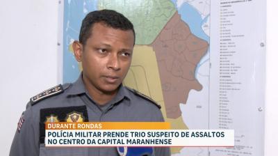 Polícia conduz adolescentes suspeitos de envolvimento em roubo no Centro Histórico