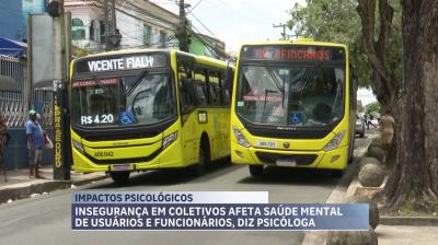 Violência recorrente nos ônibus pode causar traumas à saúde mental dos passageiros