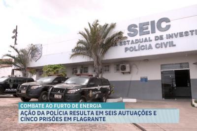 Combate ao furto de energia: ação da polícia resulta em seis autuações e cinco prisões