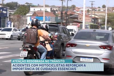 Registro de acidentes envolvendo motociclistas mostra a importância de manter cuidados