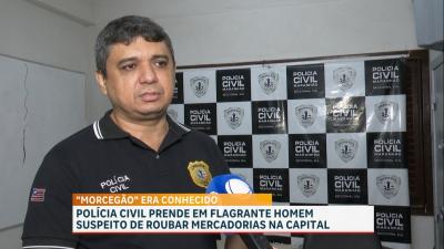 Polícia Civil prende suspeito de assaltos na região Itaqui-Bacanga