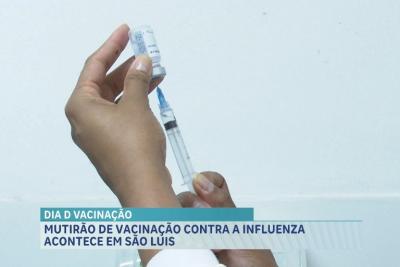 Dia D de vacinação reforça imunização contra a gripe em São Luís