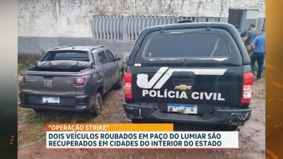 “Operação Strike” recupera veículos roubados na região metropolitana de São Luís