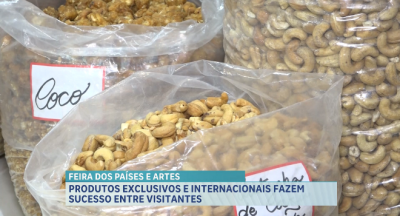 Feira dos países reúne visitantes em shopping de são Luís