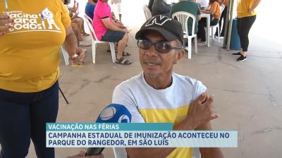 SES realiza “Vacinação de Férias” no Parque do Rangedor, em São Luís