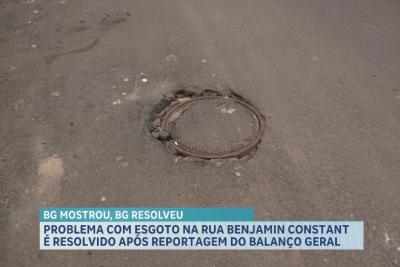 Após denúncia, tubulação entupida é desobstruída na Jordoa
