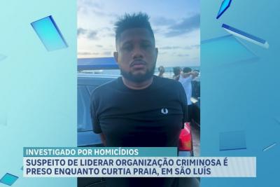 Suspeito de ser líder de organização criminosa é preso na Praia do Meio, na Grande Ilha