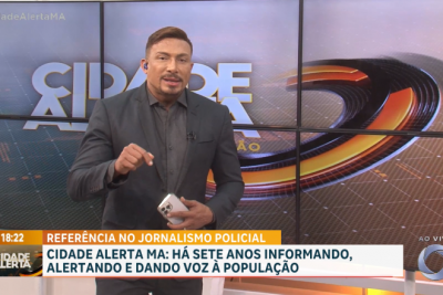 Cidade Alerta MA celebra 7 anos levando notícias com credibilidade e compromisso