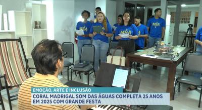 “Madrigal Som das Águas" celebra 25 anos de muita música, emoção e inclusão